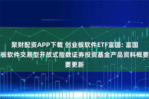 聚财配资APP下载 创业板软件ETF富国: 富国创业板软件交易型开放式指数证券投资基金产品资料概要更新